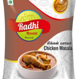 chicken masala, Artwork, Two kings packaging design, Radhi chicken masala
